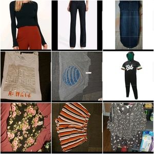 Various clothes all together